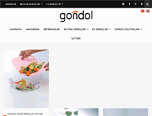 Tablet Screenshot of gondolplastic.com